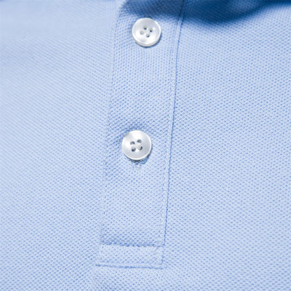 Weiches Herren Polo 100% Baumwolle Atmungsaktiv Locker Cool