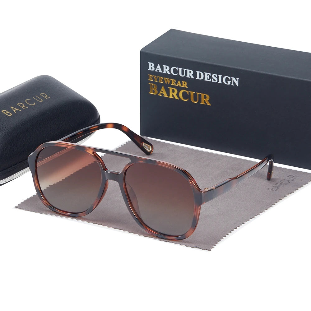Damen-Sonnenbrille quadratisch 70er Retro Polaroid photochrom UV400