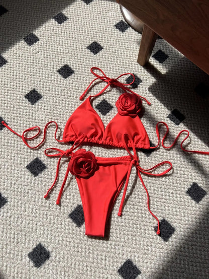 Sexy Bikini-Set für Damen mit Push-up-Effekt – ideal für Strand und Pool