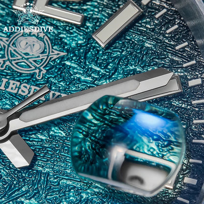 Herren-Taucheruhr 41 mm mit BGW9-Leuchtzeigern und 20 Bar