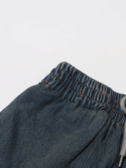 Ärmelloses Midikleid mit Rundhalsausschnitt und Patchwork-Falten-Design – figurbetont und stilvoll für Damen