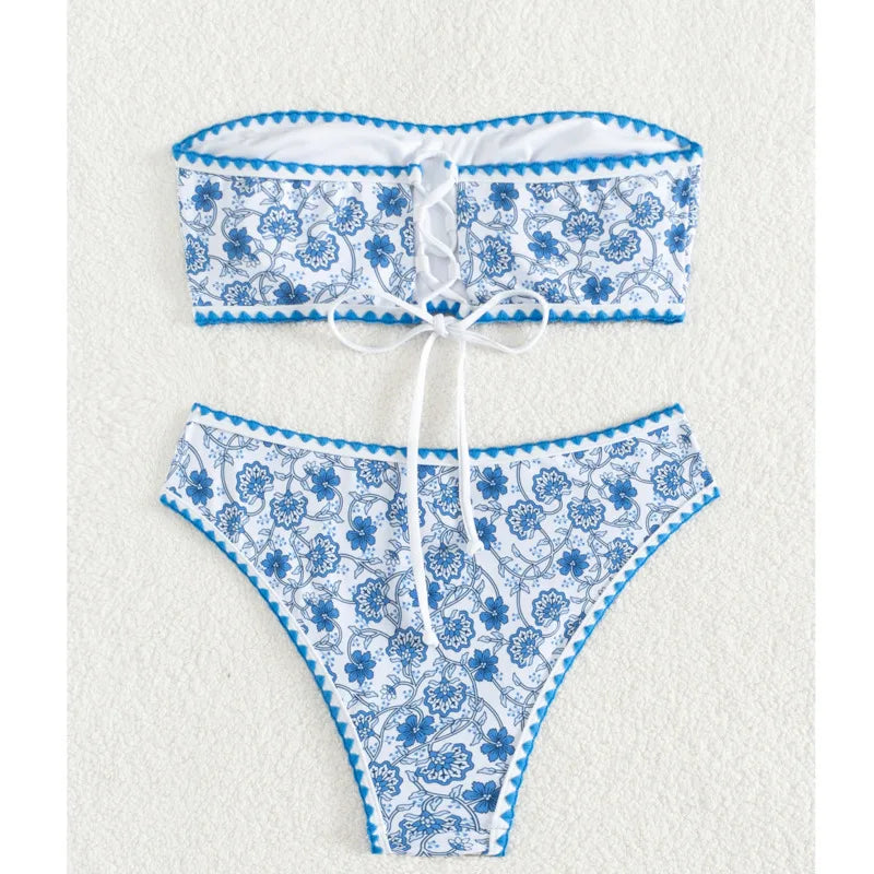 Sexy Push-Up Bikini-Set für Damen – Brasilianischer Stil für Strand und Pool