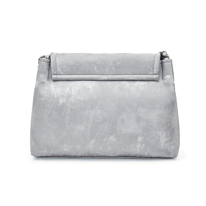 Elegante Damen Schultertasche aus PU-Leder mit Schmetterlings-Dekor