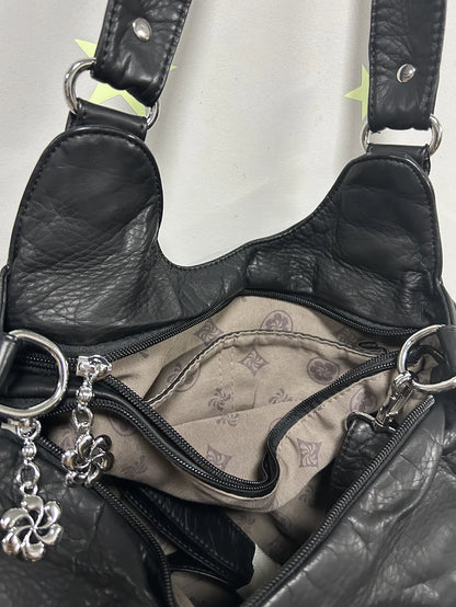 Damen-Handtasche Aus PU-Leder Mit Leopardenmuster Und Top-Handle-Design Für Alltag