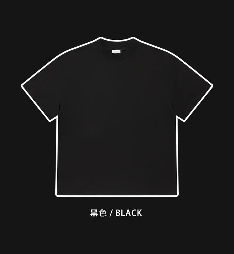 Herren T-Shirt mit 280gsm und hohem Gewicht im lässigen Stil