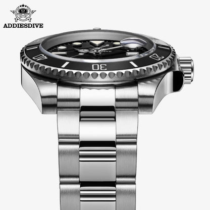Herren Luxus-Quarzuhr Keramiklünette BGW9 Leuchtzeiger 200m wasserdicht Outdoor Sports