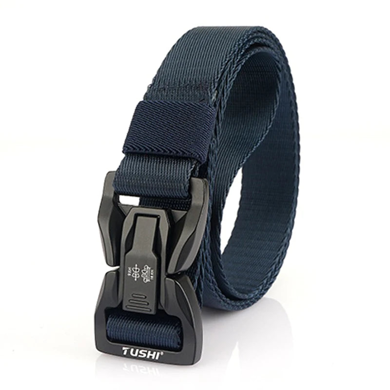 VATLY Techwear Nylon-Gürtel 2,5 cm Schnellverschluss Unisex Taktisch