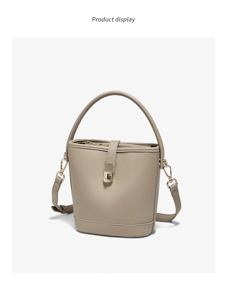 Damen Handtasche aus PU-Leder mit Crossbody Schultertasche