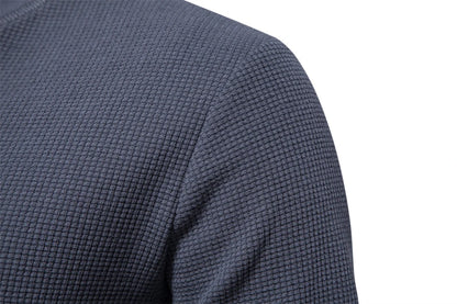 Herren Henley T-Shirt aus Baumwolle im einfarbigen lässigen Stil für den Sommer