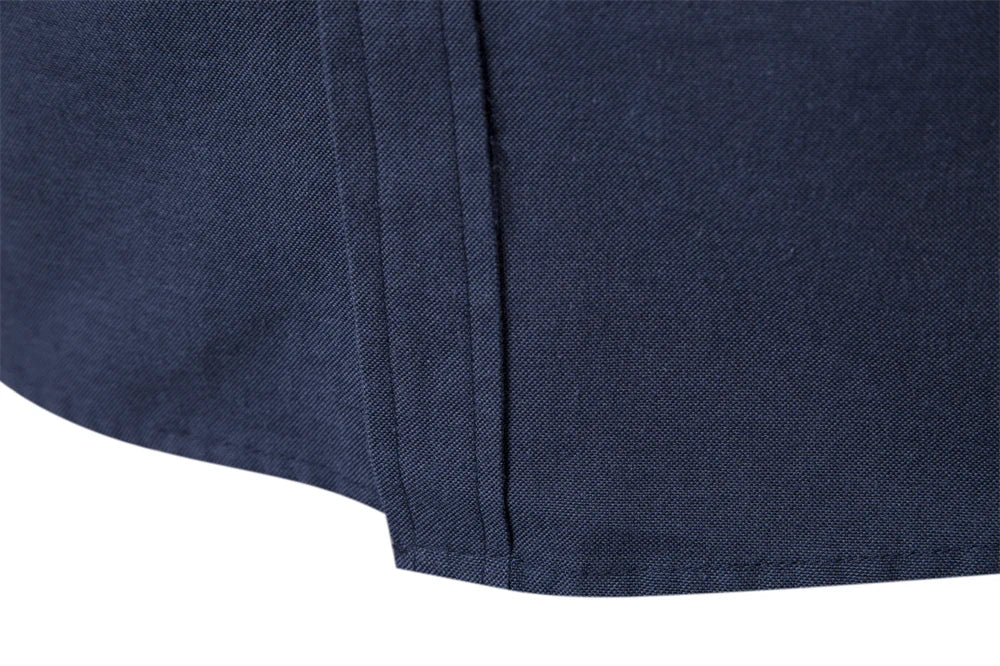Herren Oxford Hemd aus Baumwolle mit langen Ärmeln für Casual-Look