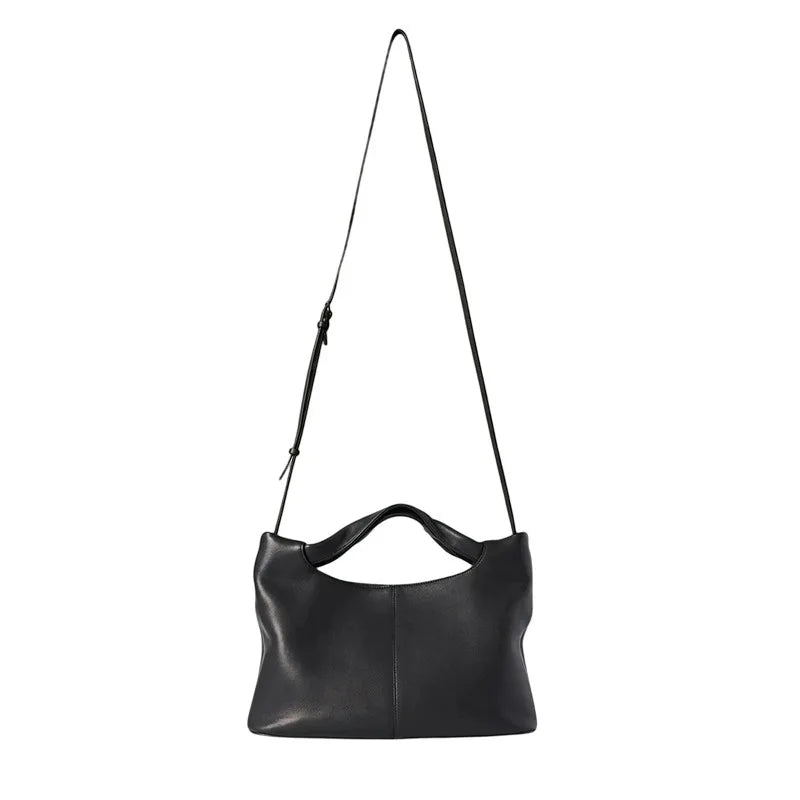 Damen-Umhängetasche Rindleder | Crossbody Abnehmbarer Gurt