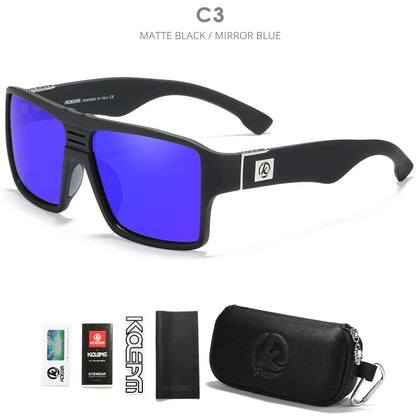 Sonnenbrille quadratisch polarisiert schlagfest antireflektierend Cat.3 Herren