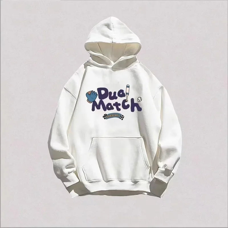 Herbst Anime Brief Gedruckt Mit Kapuze Sweatshirts Für Männer Fleece Y2K Streetwear Grafik Hoodies Hip Hop Harajuku Pullover Hoody