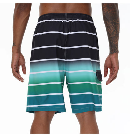 Leichte Herren-Sommershorts für Laufen, Training und Strand – atmungsaktive Badeshorts für Sport und Schwimmen