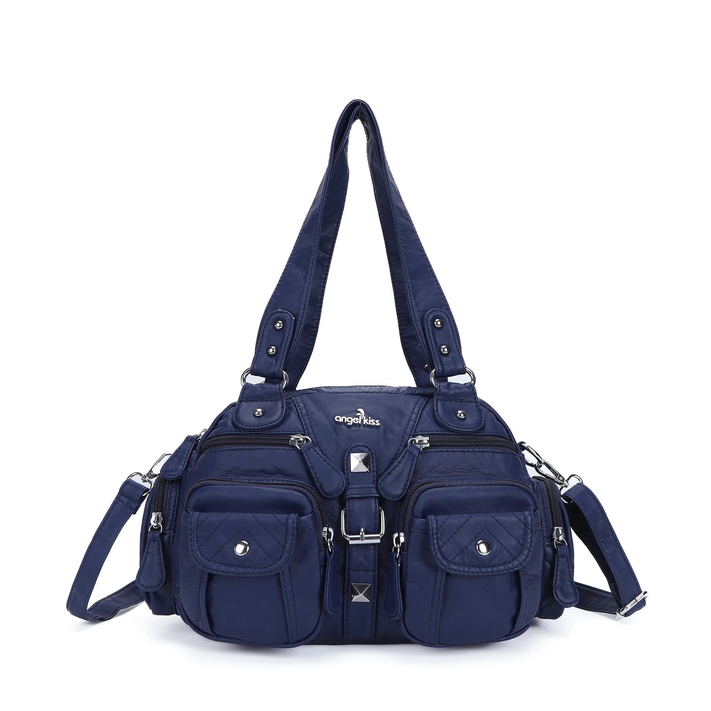Damen-Handtasche Vintage Satchel Top-Handle aus PU-Leder Mit Innenfach und Ideale Geschenkidee
