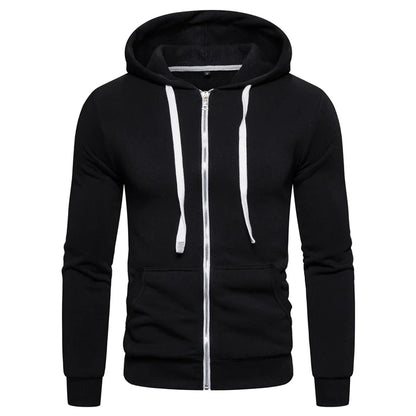 Herren-Premium-Sweatshirt mit Farbblock-Design und Kapuze – Langarm, ideal für Business und Freizeit