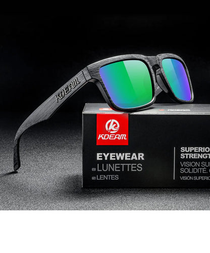 Sonnenbrille Outdoor polarisiert Farbverlauf winddicht Standardgröße Unisex