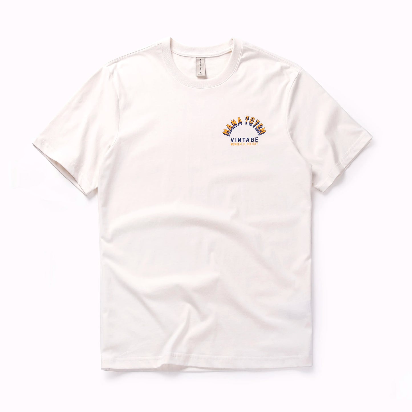 Herren T-Shirt mit Druck und kurzen Ärmeln aus 100 Prozent Baumwolle