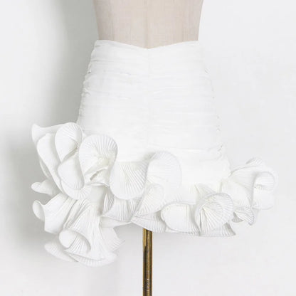Ärmelloses Damen-Strickkleid mit Applikationen und Hohldesign – figurbetont und sexy für besondere Anlässe