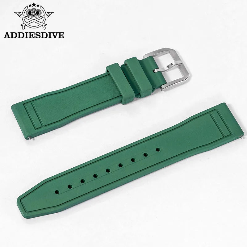 Uhrenarmband aus Fluorkautschuk 20 mm - Universal-Ersatzband