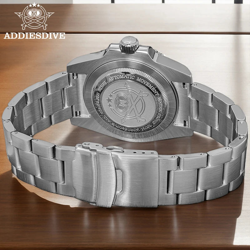 Herren-Taucheruhr mit Keramikluenette und 8215-Automatikwerk