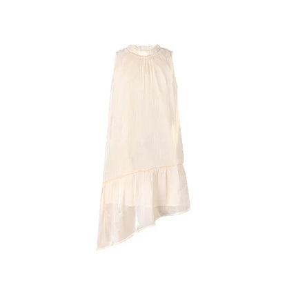 Ärmelloses Sommerkleid mit kleinen Blumen für Mädchen und passende Mutterkleid-Option aus 100% Baumwolle – ideal für den Strandurlaub