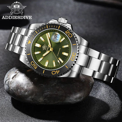 Herren-Sportuhr 41 mm aus 316L-Edelstahl mit 20 Bar