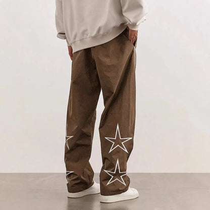 Männer Neue Gestickte Casual Hosen High Street Trendy Marke Retro Casual Hosen Männer