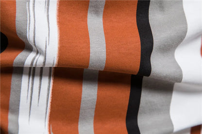 Herren T-Shirt aus Baumwolle mit Print im lässigen Streetwear-Stil