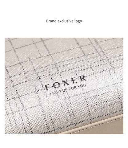 Schultertasche Aus Spaltleder Im Neuen Design Luxuriöse Satchel