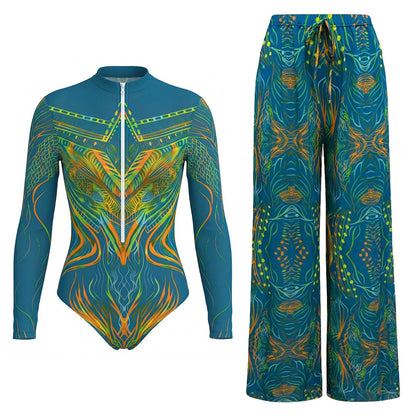 Damen-Badeanzug aus Polyester
