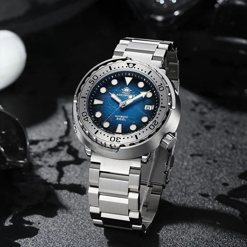 Herren-Taucheruhr mit 300 m Wasserdichtigkeit und NH35A-Automatikwerk