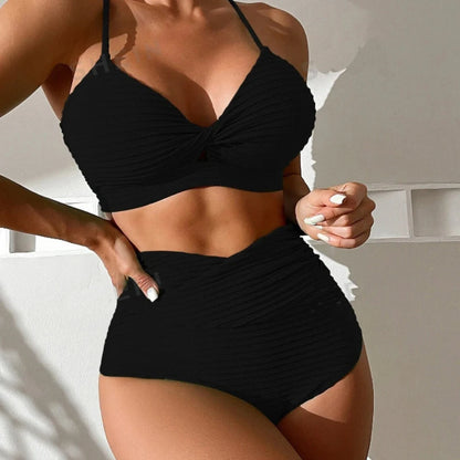 Sexy High-Waist Bikini-Set für Damen – Perfekt für Strand und Pool