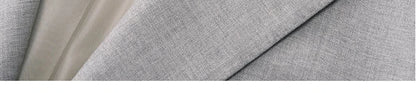 Eleganter Herrenanzug aus 60% Wolle in Hellgrau – Slim Fit Blazer und Hose für Hochzeiten und festliche Anlässe