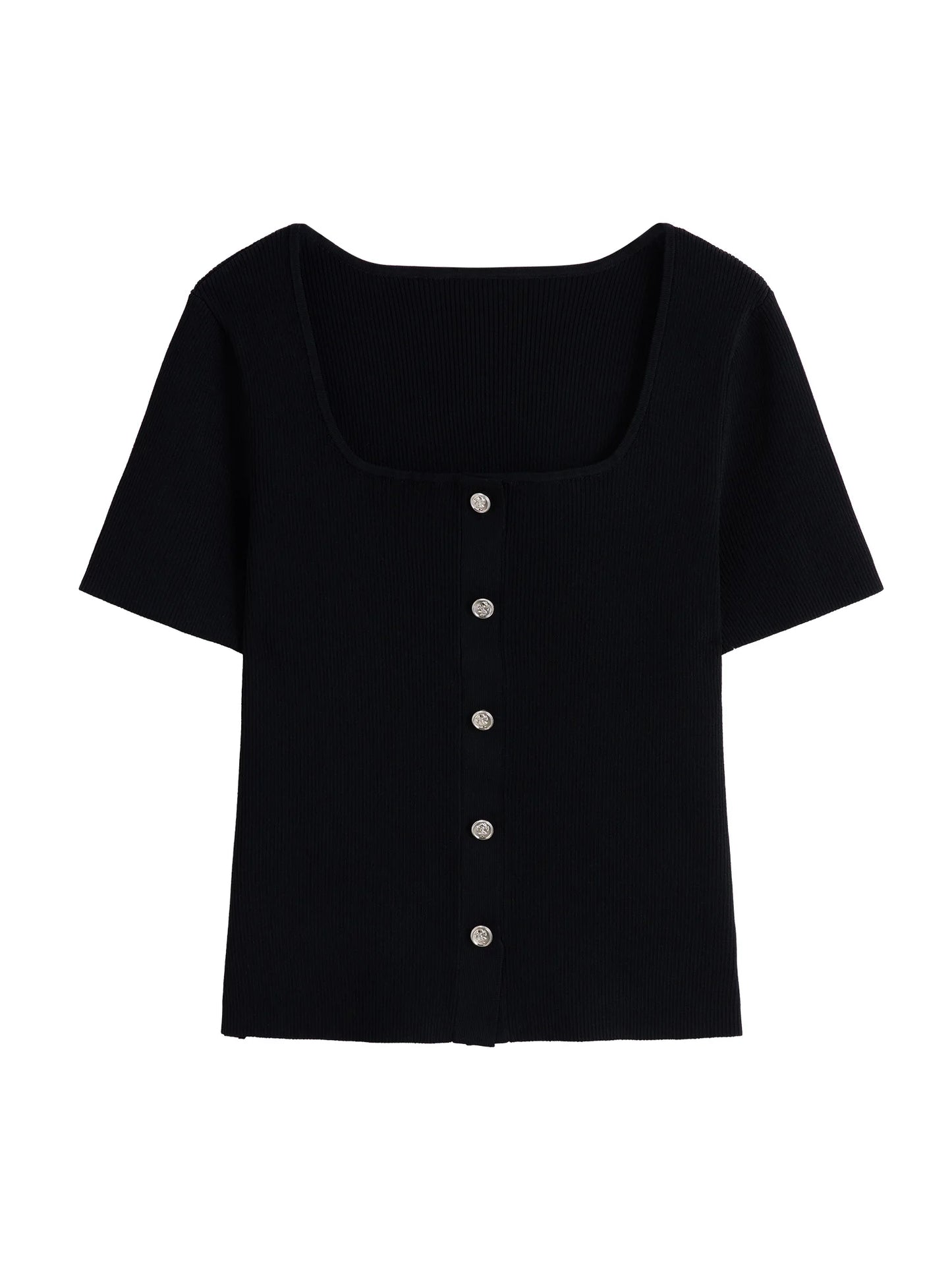 Damen-Spitzenbluse mit Samtfutter im sanften Stil – Winterliches schwarzes Spitzen-Shirt für Büro-Looks
