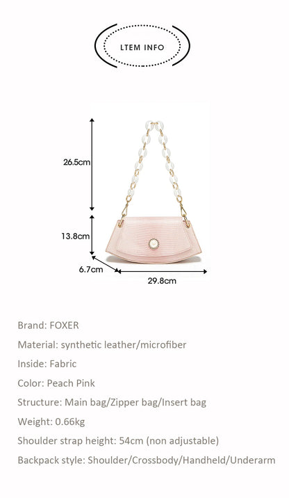 Damen Schultertasche aus PU-Leder Crossbody Travel Fashion