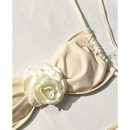 Dreiteiliges Damen-Bikini-Set im brasilianischen Stil – ideal für Strand und Pool