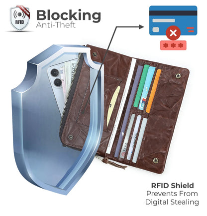 Herren Echtleder Geldbörse Bifold Vintage natürlich gewaschen Kartenhalter Reise