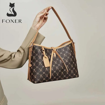 Damen Schultertasche Aus PVC Mit Reißverschluss Mode Signatur Geschenk