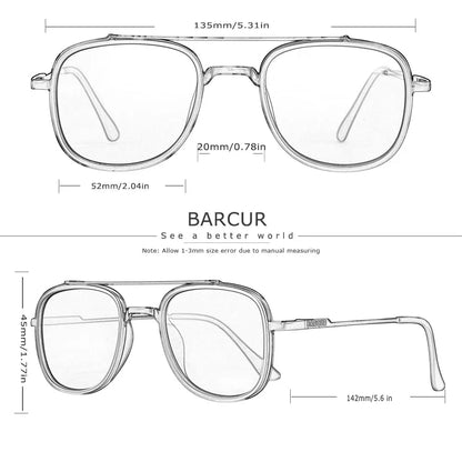 Sonnenbrille quadratisch rund klassisch polarisiert UV400 Unisex