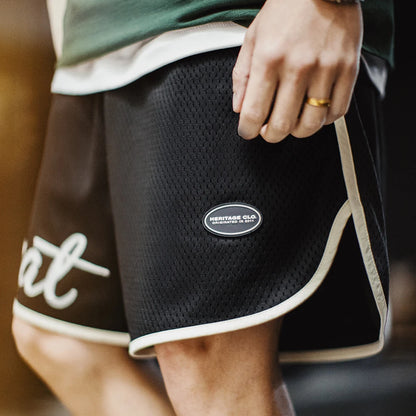 Herren Shorts aus atmungsaktivem Mesh mit elastischer Taille für den Sommer