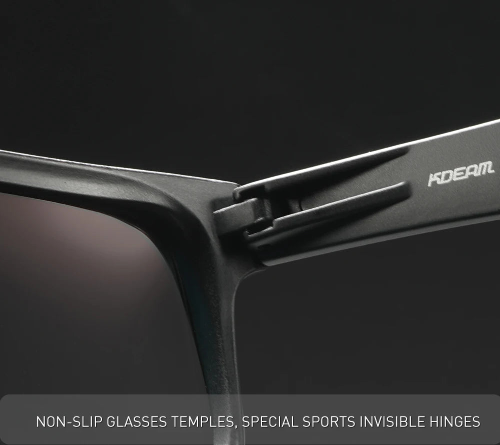 Sonnenbrille übergroß polarisiert photochrom Nachtsicht 154mm Herren