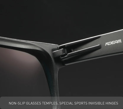 Sonnenbrille übergroß polarisiert photochrom Nachtsicht 154mm Herren