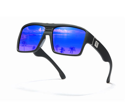 Sonnenbrille quadratisch polarisiert schlagfest antireflektierend Cat.3 Herren