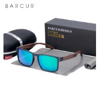 Sonnenbrille Holz Walnuss Marken-Design polarisiert UV400 Herren Damen