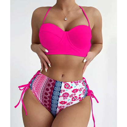Sexy Bikini-Set mit Push-up-Effekt – Perfekt für Strand und Pool