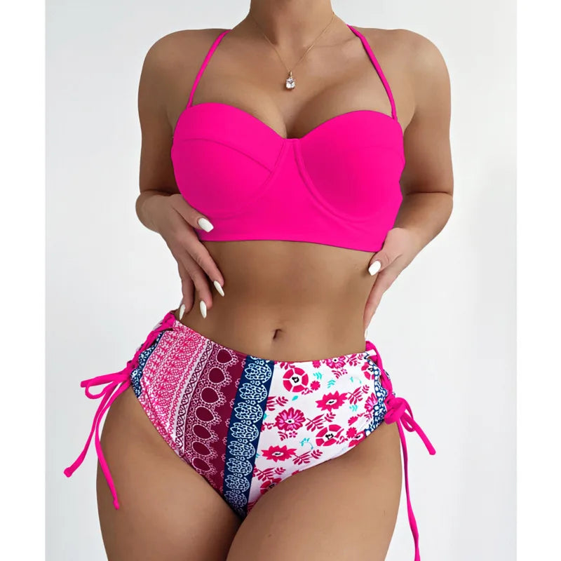 Sexy Push-Up Bikini-Set für Damen – Brasilianischer Stil für Strand und Pool