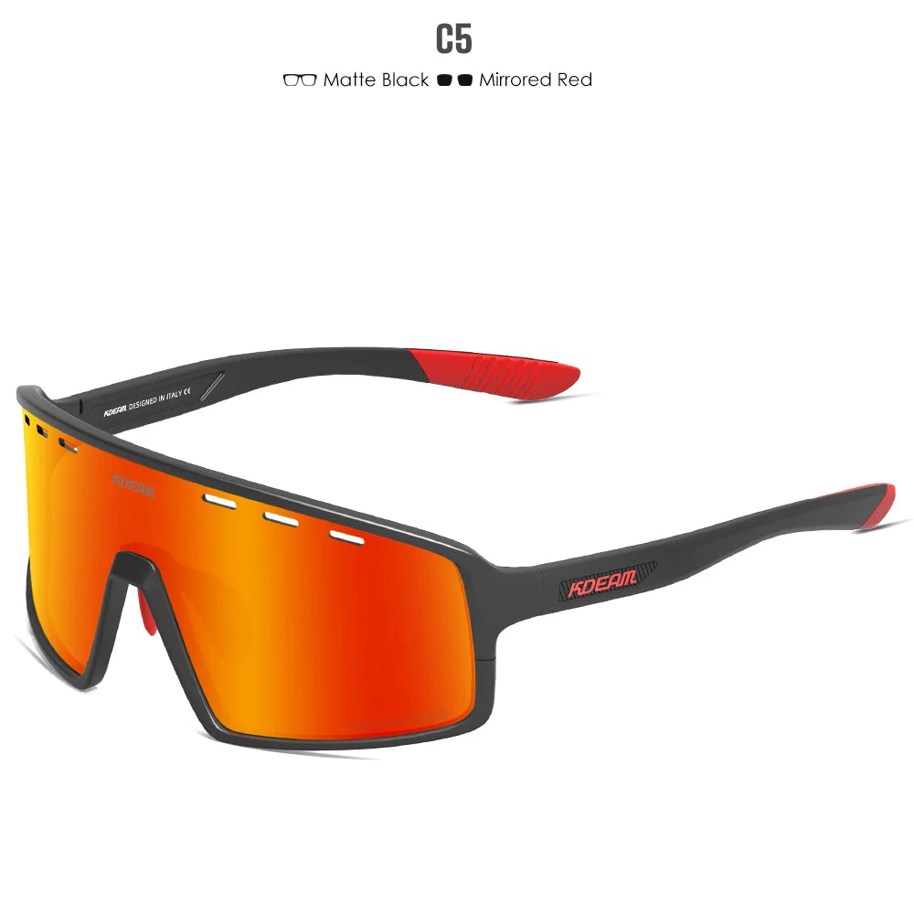 Sonnenbrille Sport TR90 polarisiert Belüftungslöcher fortschrittlich Herren