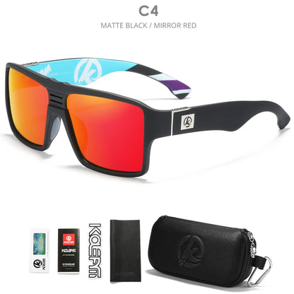 Sonnenbrille quadratisch polarisiert schlagfest antireflektierend Cat.3 Herren