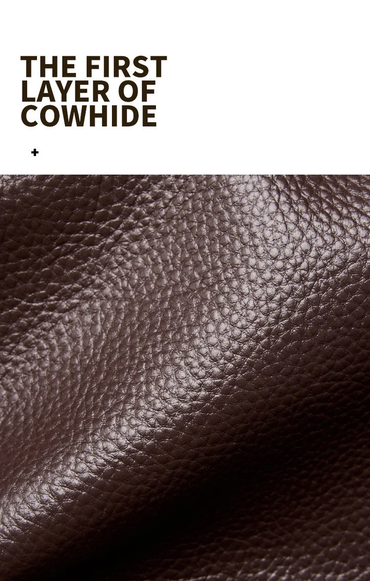 Damen Handtasche aus echtem Leder mit großer Kapazität